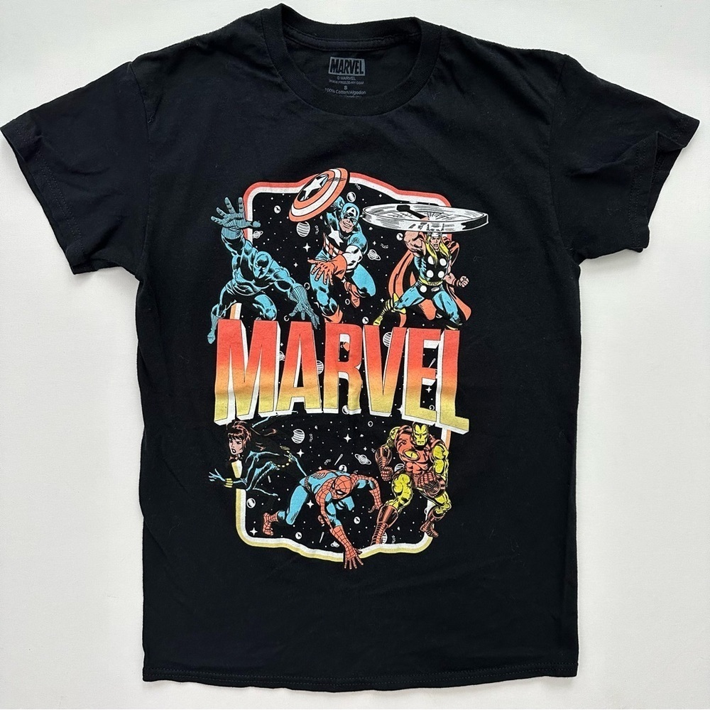 Marvel Women’s Short Sleeve Graphic T-shirt Size S